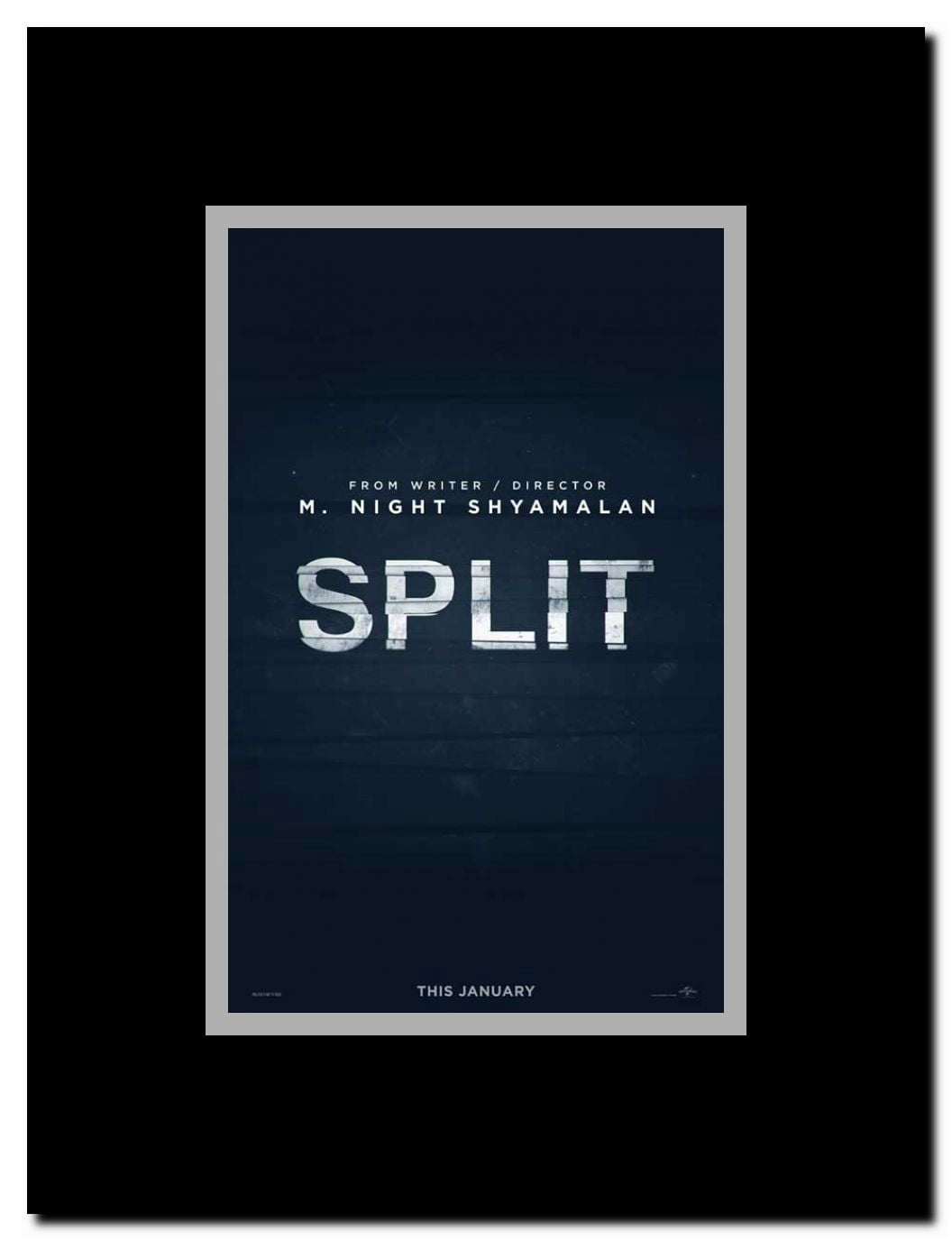 Split Framed Movie Poster