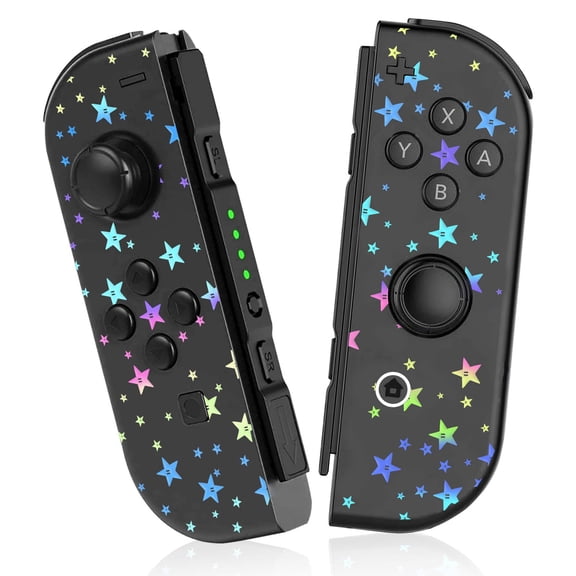 Split Gaming Controller for Portable Game Consoles, Wireless Controller with Motion Control/Wake-Up/Screenshot Function