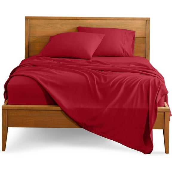 Split Head Flex King Sheet Set - 1800 Ultra-Soft Microfiber Bed Sheets - Double Brushed - Deep Pockets -