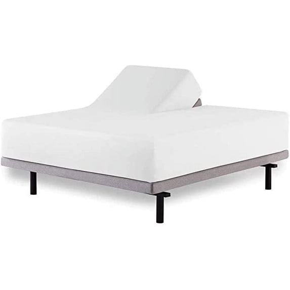 Split Head King 39" Waterproof mattress Protector Pad Cover Top Split Fitted Style Soft Terry Fabric White Fits Up to 18" Inch Deep Pocket Easy Washable