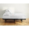 thumbnail image 1 of Split Head Queen Sheets Sets for Adjustable Bed - 1000-Thread Count 100% Egyptian Cotton - 4-PC Set - 10" Deep Pockets - FlexTop Queen 32" Split, White Solid, 1 of 7