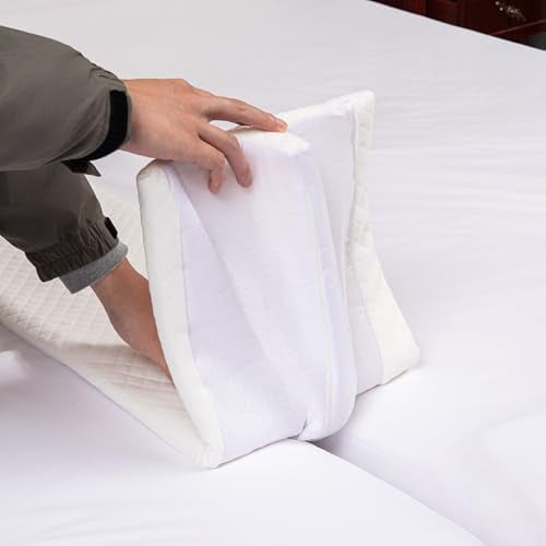 Split King Bed Bridge for Adjustable Bed - Twin to King Converter Gap Filler - Mattress Connector with Removable Washable Cover and Non-Slip Material$$Home Decor, Kitchen, & Other