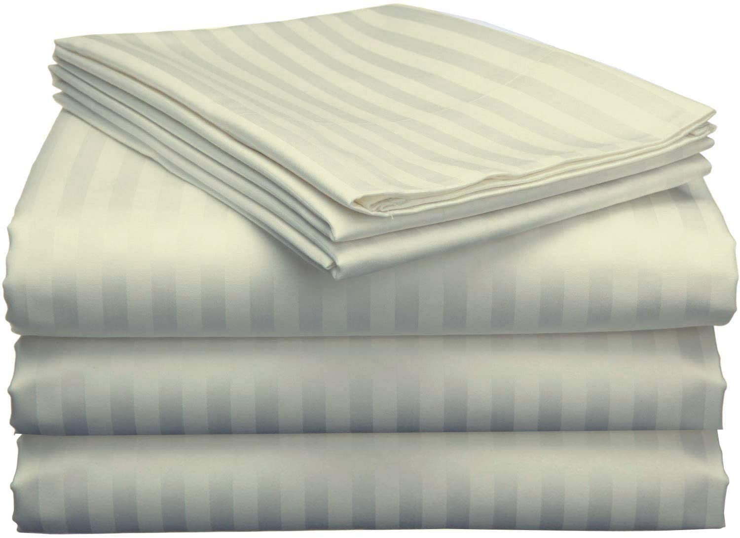 Split King Bed Sheet Set 5Pcs Adjustable Bed Sheets 18" Deep Pocket