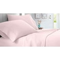 thumbnail image 1 of Split King Size 1000 Thread Count Sheet Set Solid - 4 Piece - Hotel Quality Super Soft Bed Sheets- 24" Deep Pockets Easy Fit - Breathable & Cooling Sheets ( Pink ), 1 of 6