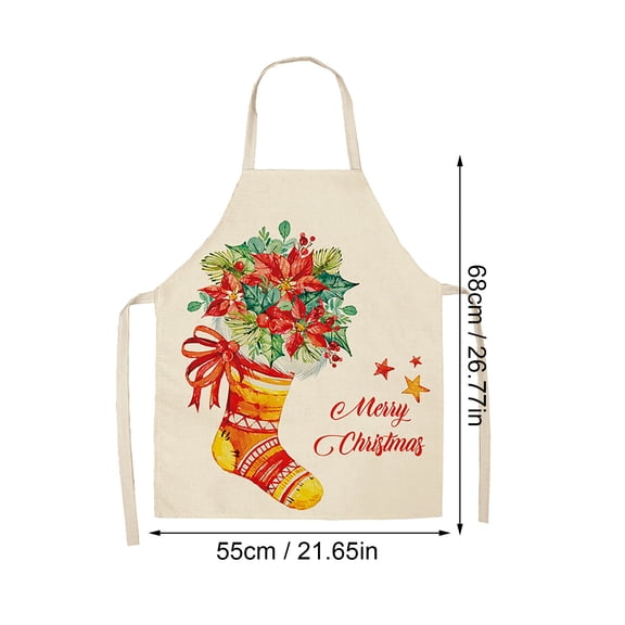 Split Leg Apron Grilling Apron Unisex Apron Christmas Kitchen Cooking Aprons Black And Red Plaid Aprons Adjustable Buffalo Plaid Baking Apron Grilling Christmas Apron With Snowflake Words Deer