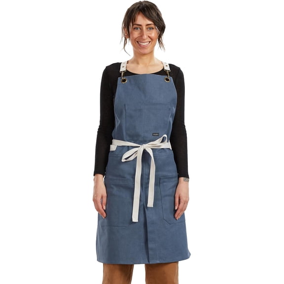 Split Leg Apron in Terracotta Color