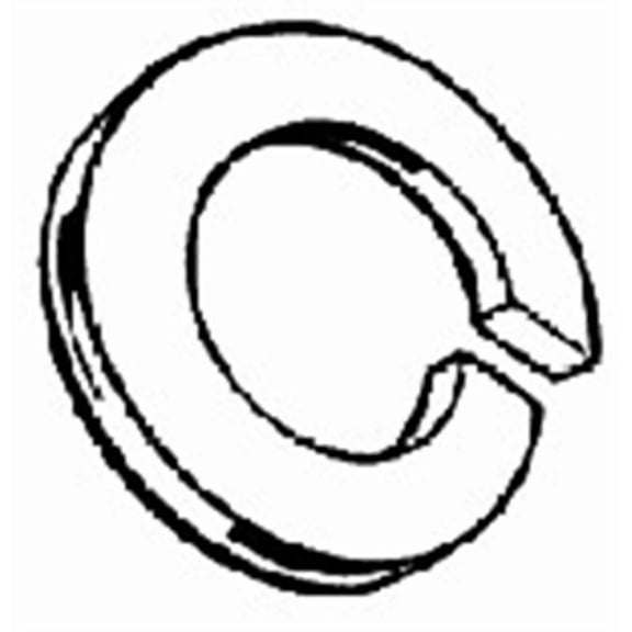 Split Lock Washer,#8 100/Bx