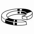 thumbnail image 1 of Split Lock Washer, For Screw Size 1/4 in Steel, Zinc Plated Finish, 100 PK, 1 of 2