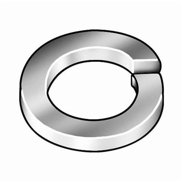 Split Lock Washer, For Screw Size 7/8 in Steel, Galvanized Finish, 25 PK
