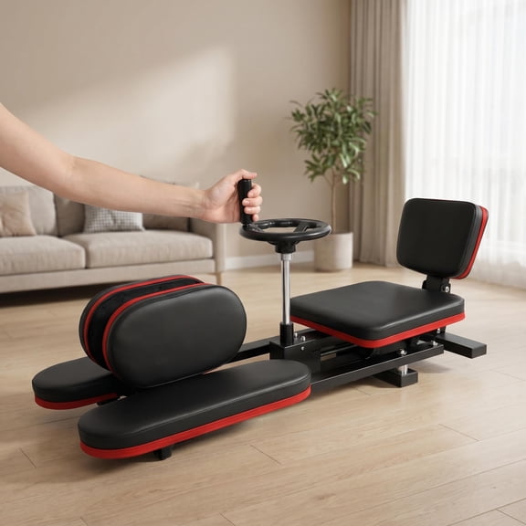 Split Machine Freestanding Floor Design, Leg Stretching Training Machine 38.6 Inch Closed Length, Stretcher Machine with Rotating Hand Wheel for Ballet Fitness Yoga.