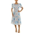 thumbnail image 1 of Split Neck Tiered Maxi Dress, 1 of 6