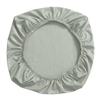 Split Office Chair Cover, Stretch Washable Universal PU Leather Dustproof Waterproof Oilproof Protective Slipcover, Computer Desk Chair Cover. , Gray Seat Cover