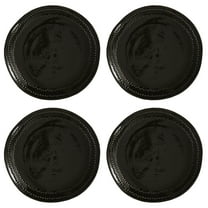 Split P Black Peyton Salad Plate Set of 4
