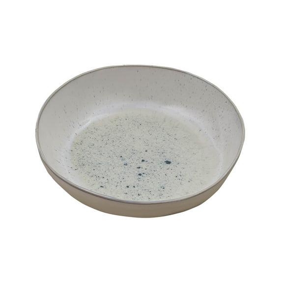 Split P Blue Speckled Serving Bowl