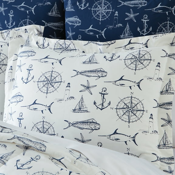 Split P Captain Quarters Standard Sham