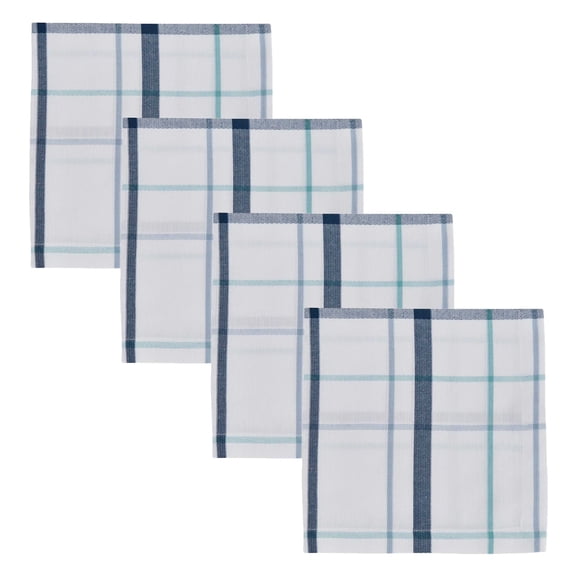 Split P Caspian Plaid Napkin Set of 4