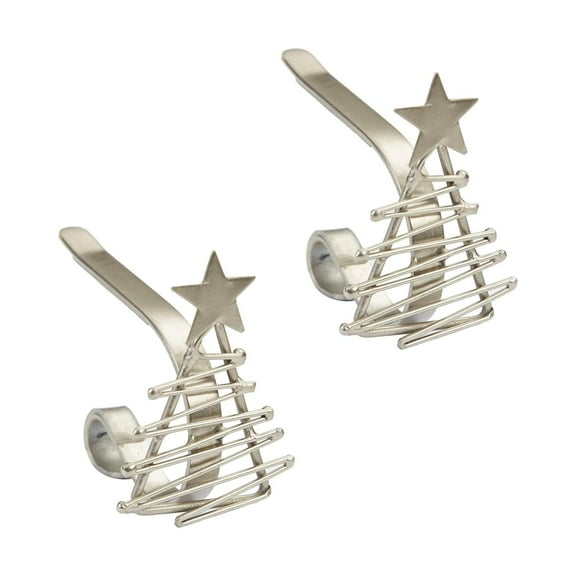 Split P Christmas Tree Stocking Hanger - Set of 2