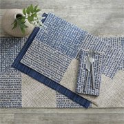 Split-P Criss Cross Printed Table Runner