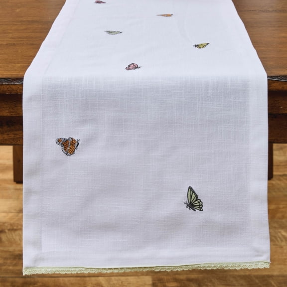 Split P Garden Butterflies Table Runner 54" X 14"