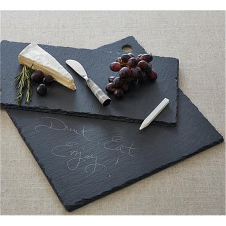 Split P Gray Square Slate Board