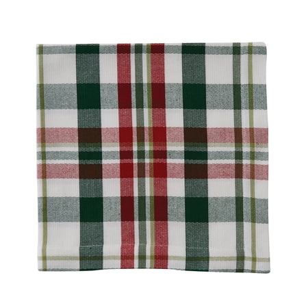 Split P Green Grace Plaid Napkin Set of 4