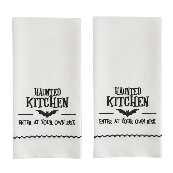Split P Haunted Kitchen Dishtowel Set of 2