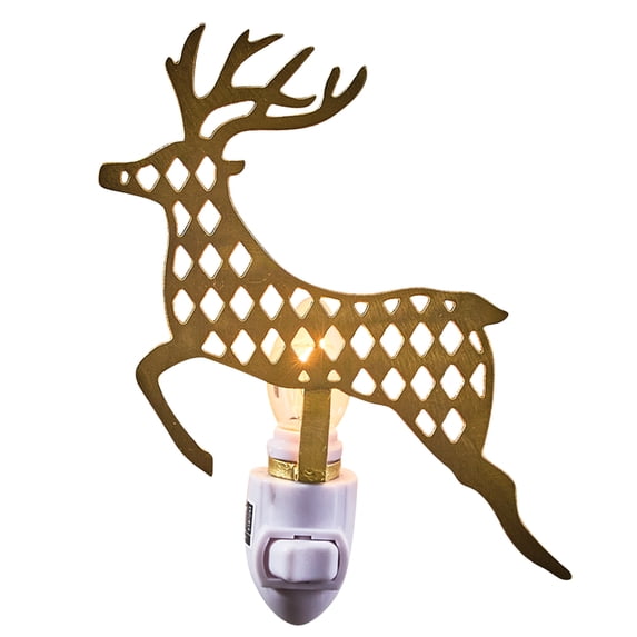 Split P Jumping Deer Night Light