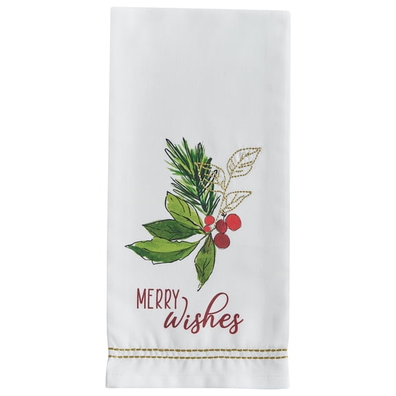 Split P Merry Wishes Dishtowel Set of 2