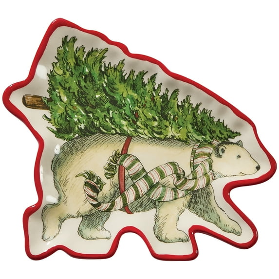 Split P Polar Bears Spoon Rest