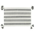 thumbnail image 1 of Split P Raven Stripe White Indoor Rug 2' x 3', 1 of 5