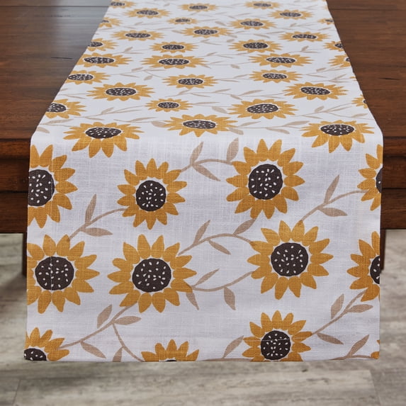 Split P Sunflower Print Table Runner 15" x 54"