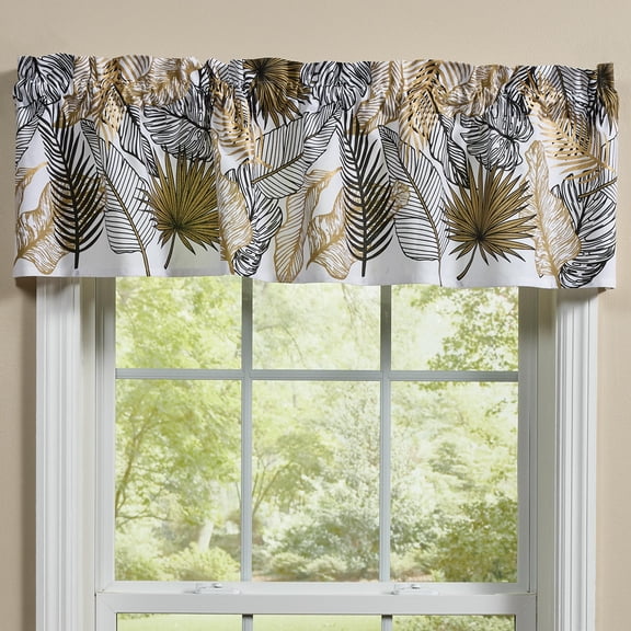 Split P Touch of Gold Botanical Valance 60" x 14"