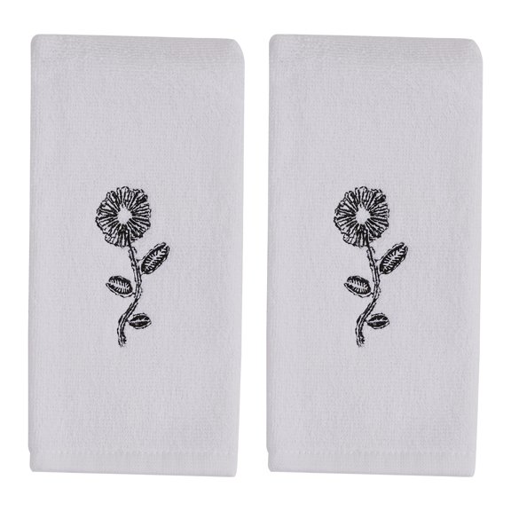 Split P Urban Flower Hand Towel Set of 2