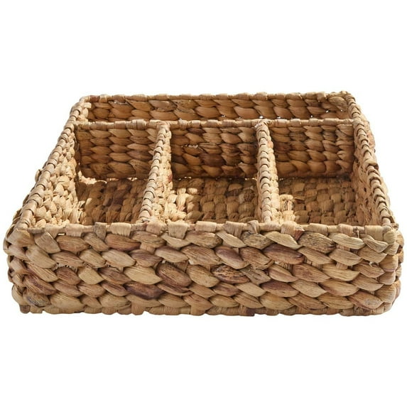 Split P Water Hyacinth Cutlery Basket