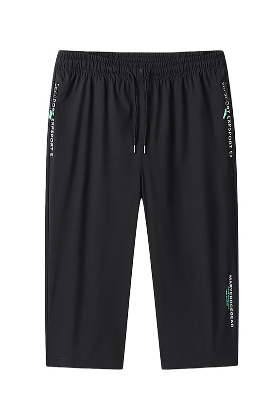 Split Pants Men'S Shorts for Summer Outdoor Wear, Loose Sports Beach Shorts, Thin Breathable Casual Pants, 1pc