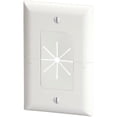 thumbnail image 1 of Split Plate With Flexible Opening - white, 1 of 1