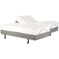 thumbnail image 1 of Split Queen Mattress Protector for Adjustable Beds - 100% Waterproof Terry Cotton Vinyl Free, 12" Deep Pocket (2 PCs Split Queen, White), 1 of 6