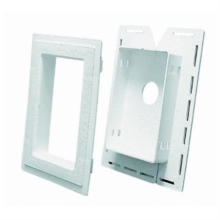 Ply Gem 5-1/4" x 7" Tan Vinyl Mounting Blocks MBLOCKR A7