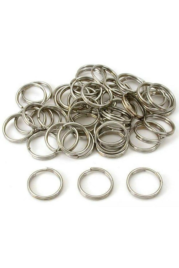 Split Rings Nickel Plated 20mm 50Pcs