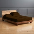 thumbnail image 1 of Split Sheet Set for Adjustable Beds - 100% Egyptian Cotton 300-TC 5-PC (2 Fitted Sheets, 1 Flat Sheet, 2 Pillowcases) Soft Breathable Split Set, 15" Deep Pockets - Split King, Chocolate, 1 of 8