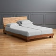 thumbnail image 1 of ABORN 100% Egyptian Cotton Bedsheet 600-TC 5-PC 24" Deep Pockets - Split California King, Light Grey, 1 of 8