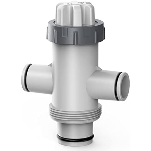 Split Swimming Pool Hose Valve, 2 in 1 Hose Valve Swimming Pool Part for Filter Circulation System