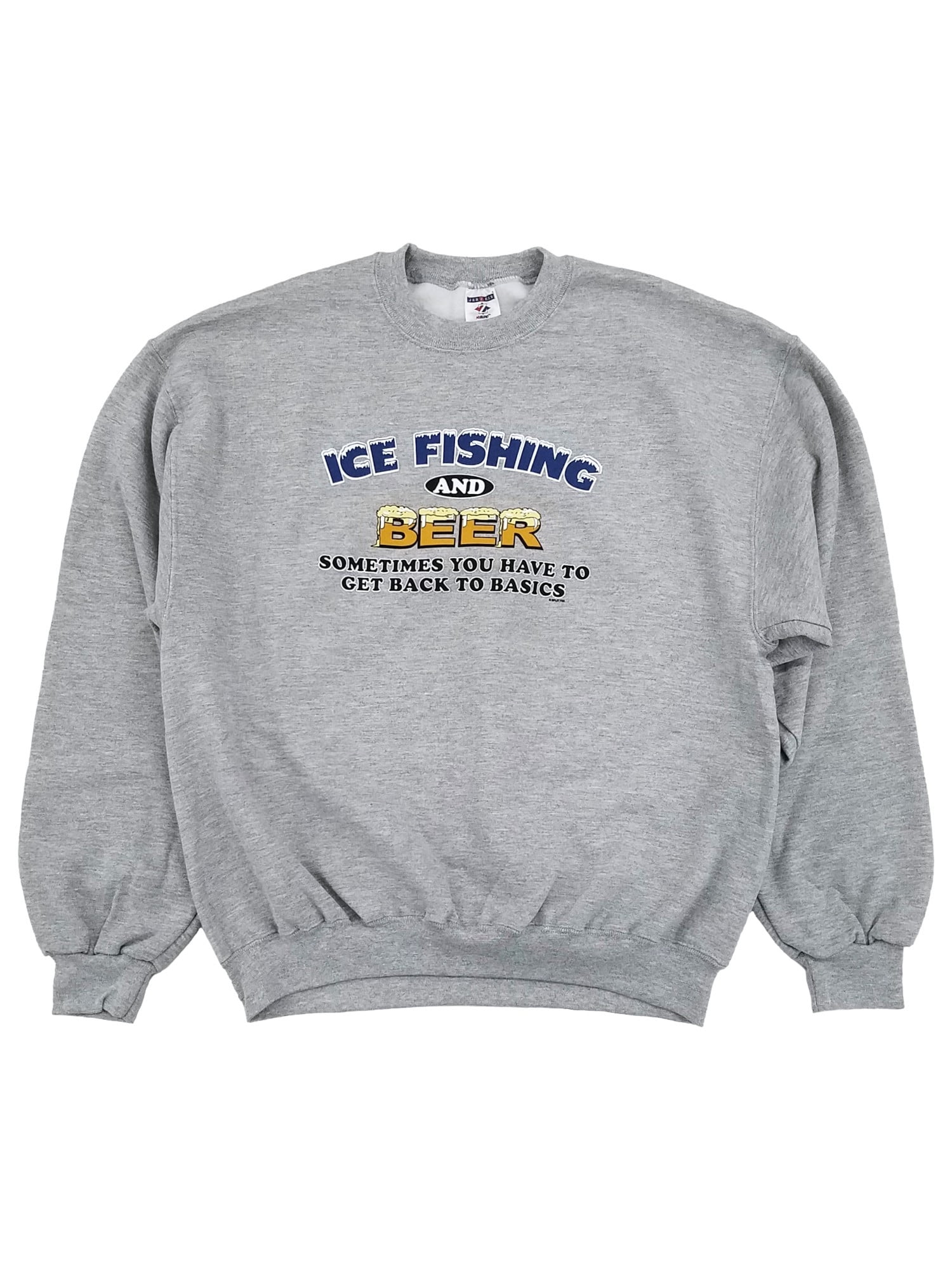 Ice top fishing sweatshirt