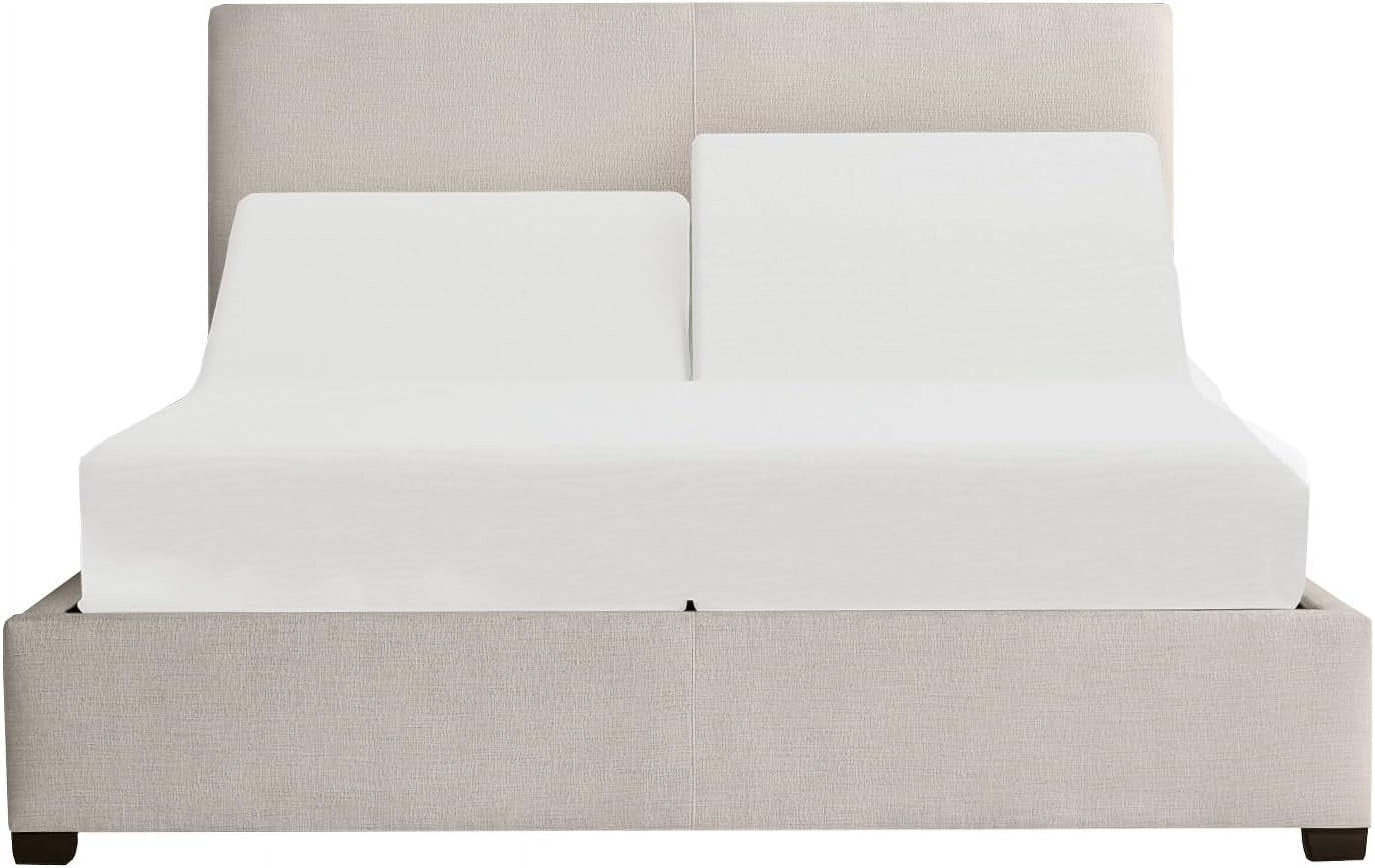 Split Top King Sheets Sets for Adjustable Bed,Half Split King Sheets