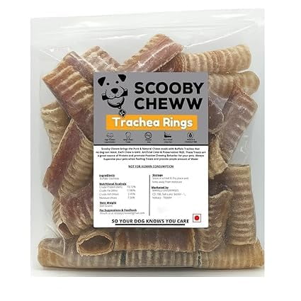 Split Trachea 6 Inch 14 Count - Premium Beef Trachea for Dogs with Glucosamine & Chondroitin, High Protein, Fully Digestible, Single-Ingredient Long Lasting Crunchy Dog Treat for Joint & Dental Care