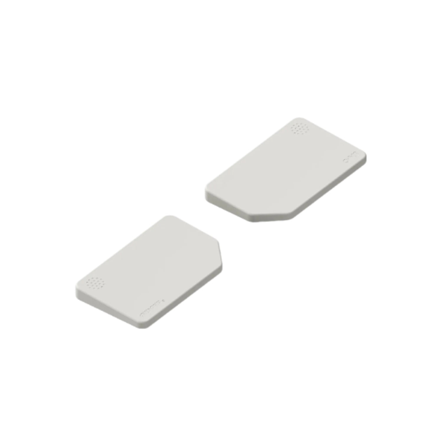 Split Two‑Section Wrist Rest for Mechanical Keyboard, Ergonomic Plastic Wrist Pad for High and Low Profile Keyboards