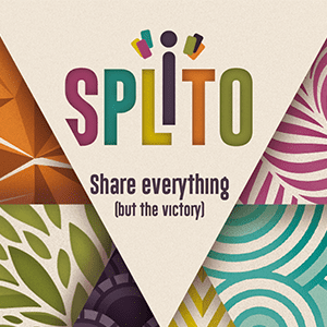 Splito , Fun Quick Card Game for 3 to 8 Players , Draft Cards , Unique Scoring - 25th Century Games