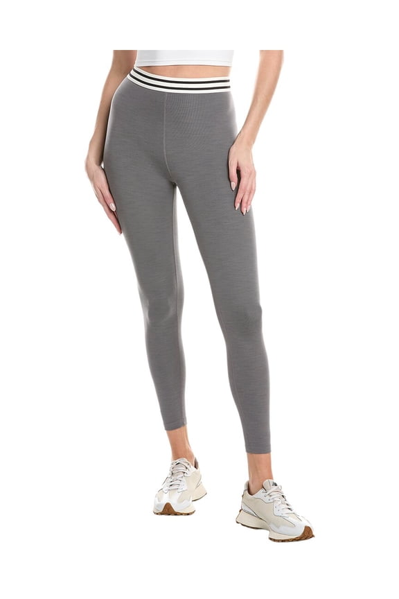 womens Bailey High-Waist Active 22in Legging, l, Gray
