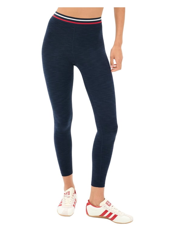 womens Bailey High Waist Active Rib 7/8 Legging, xs, Grey