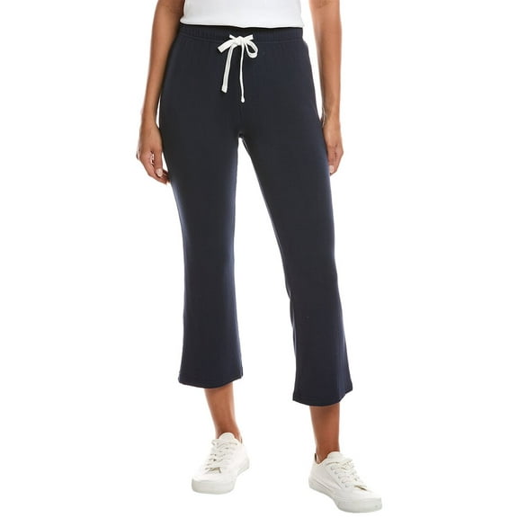 Splits59 womens  Brooks Fleece Cropped Flare Pant, xs, Blue